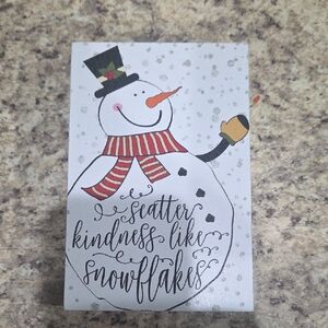 Festive Snowman sign